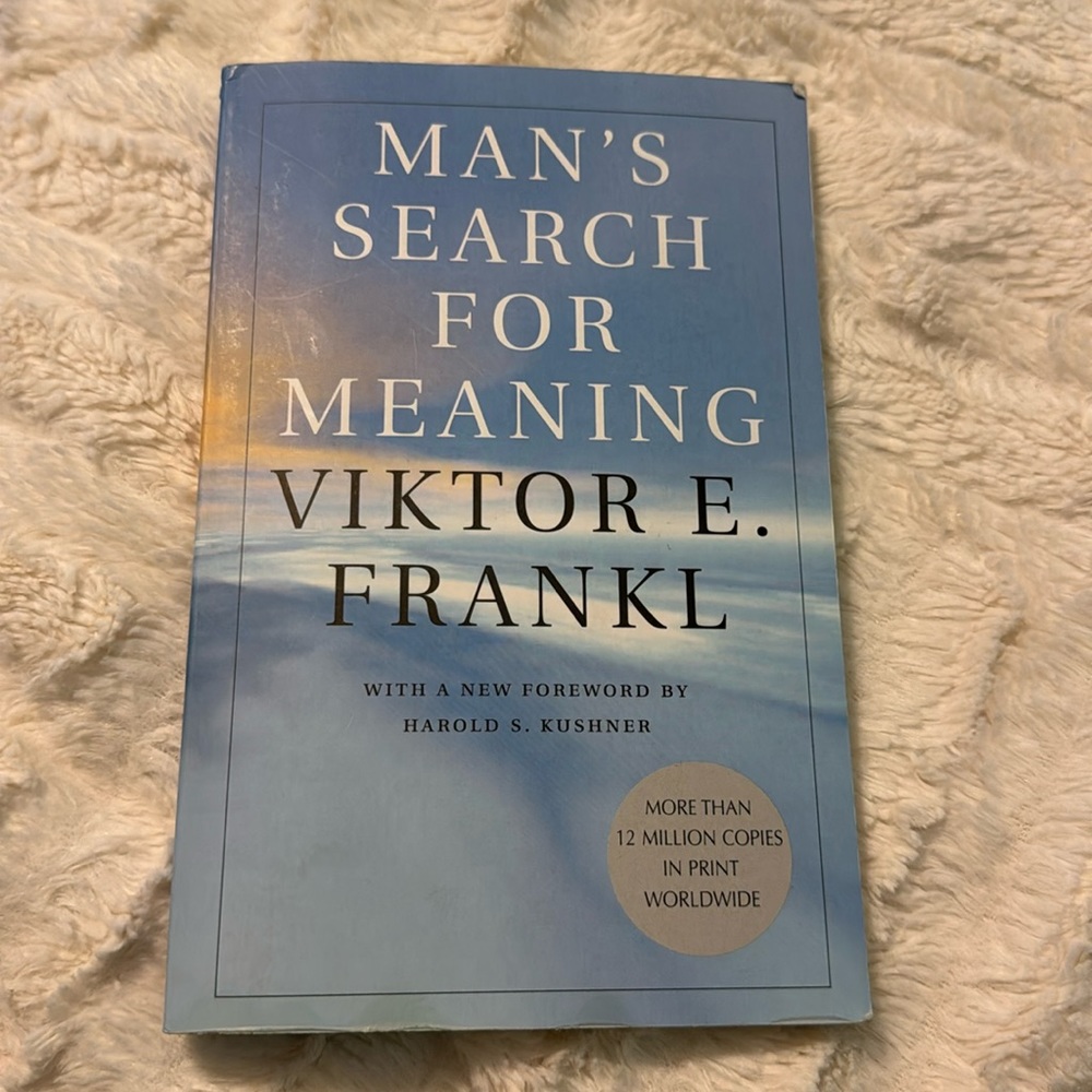 Man’s Search for Meaning Novel
